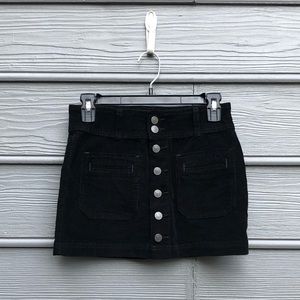 We The Free corduroy mini skirt—size 24